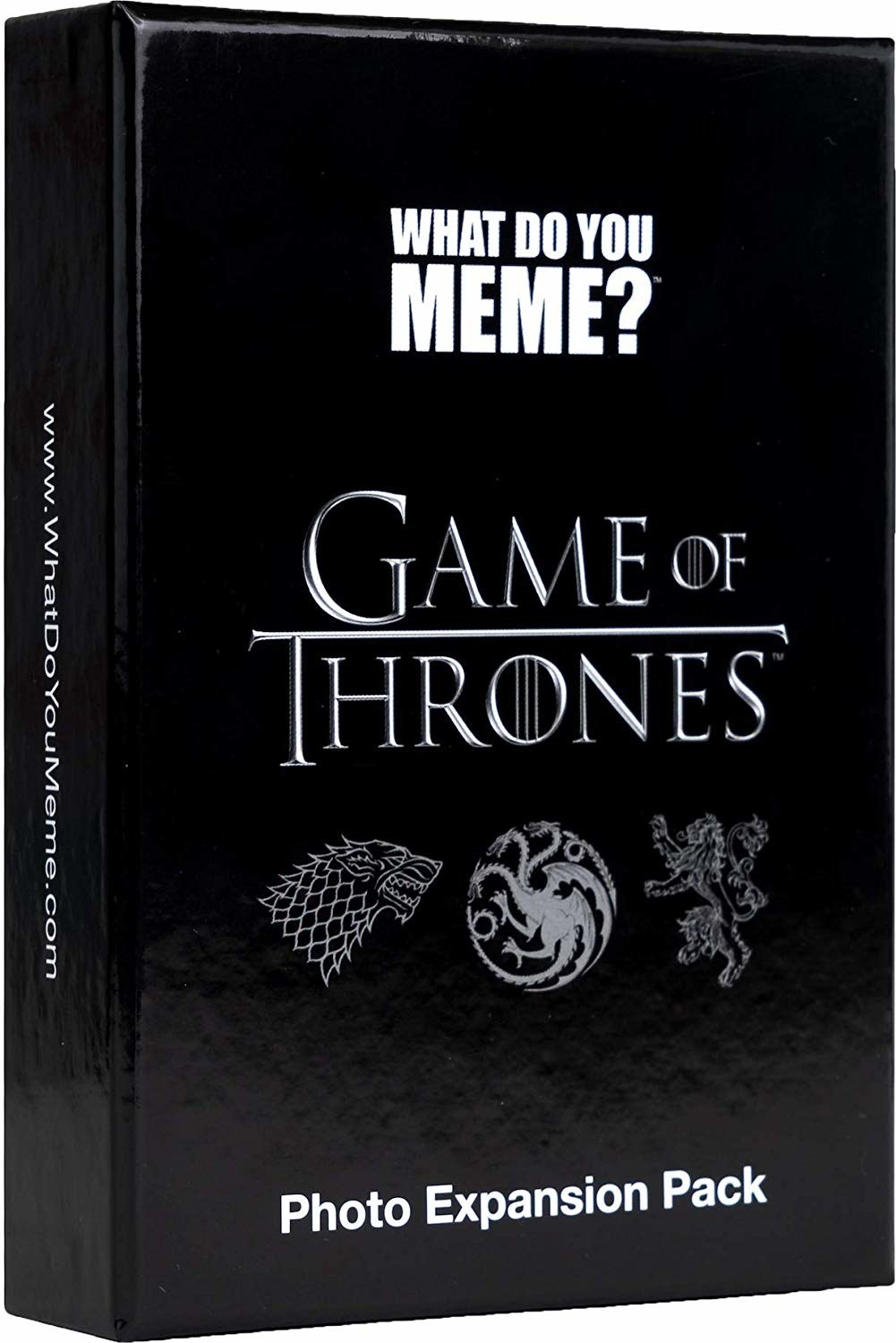 Case fits What Do You Meme Party Game Black for Basic and All Expansion Packs 