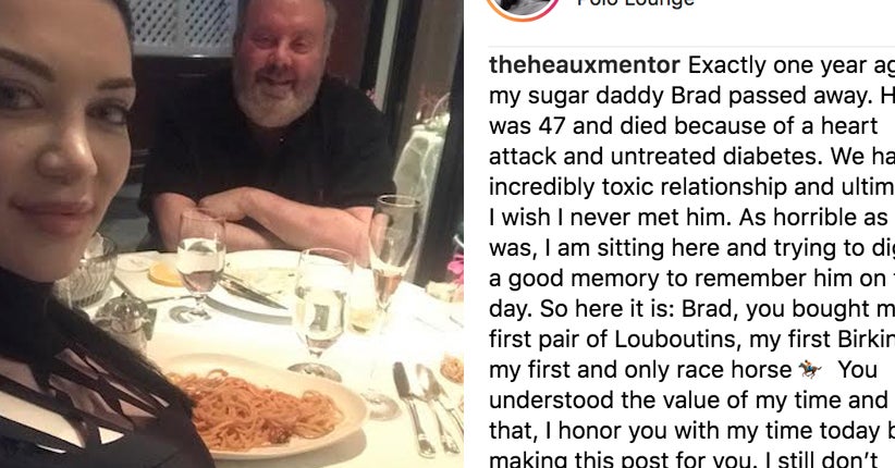 The Woman Who Shared The Viral Instagram Tribute To Her Dead Sugar 