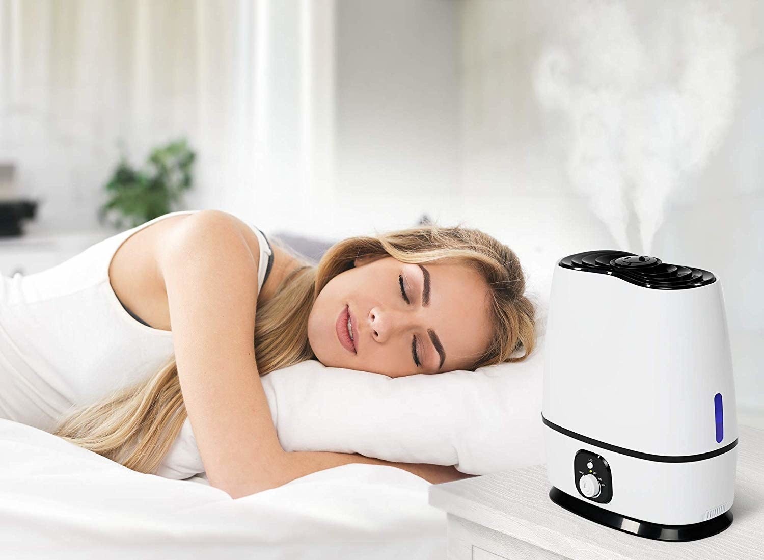 The ultra-sonic cool-mist humidifier