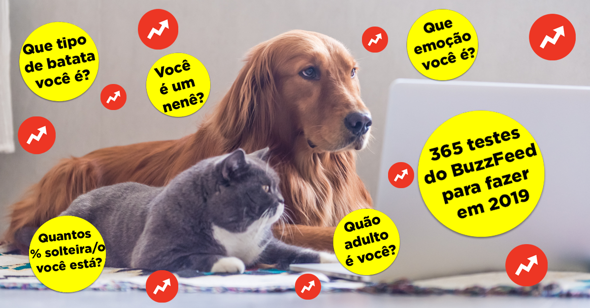 365 testes do BuzzFeed para fazer em 2019