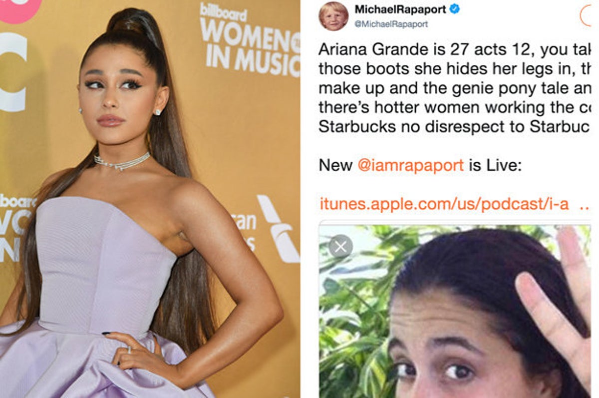 Michael Rapaport Posted A Sexist Message About Ariana Grande