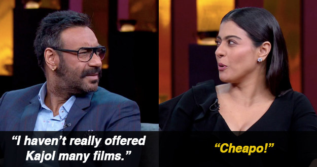 Kajal Xxx Sax Ajay Davgan Vedios - 16 Moments From Kajol And Ajay Devgn's \