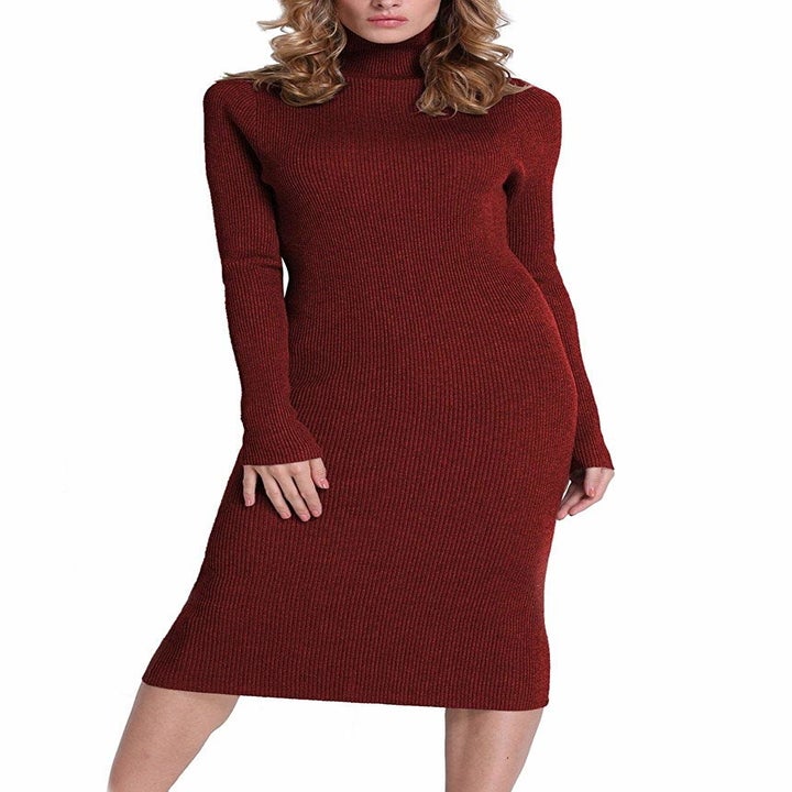 28 Cute Sweater Dresses To Keep You Cozy And Stylish
