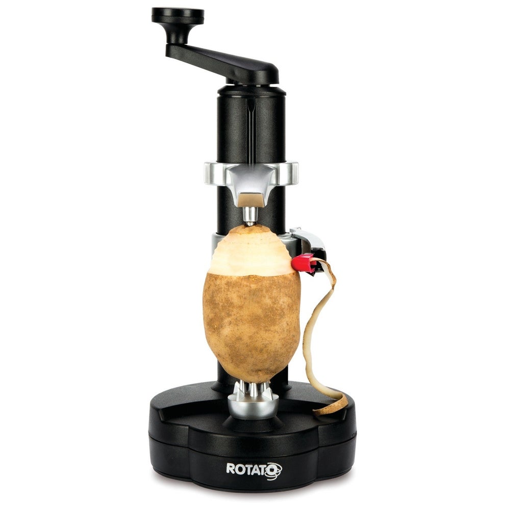 Starfrit Rotato Express Black Electric Peeler (Potato, Fruit & Vegetable)