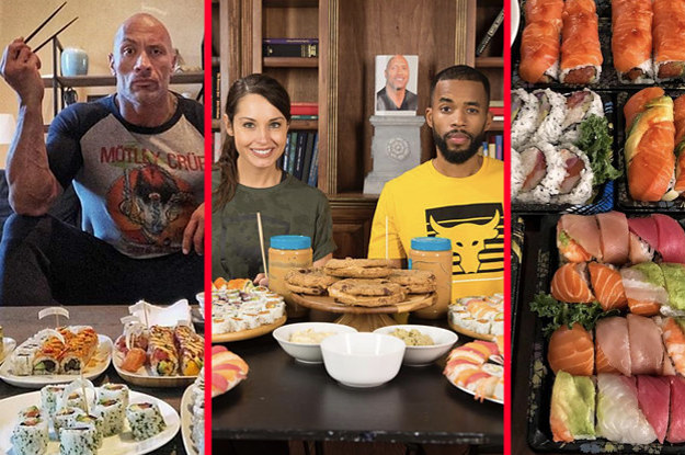 We Tried To Eat The Rock’s Sushi Cheat Meal And This Is How It Went