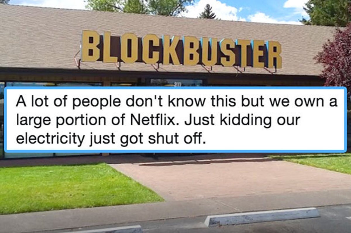 If You Re Not Following The Last Blockbuster S Twitter Account You Probably Should Because It S Funny As Heck