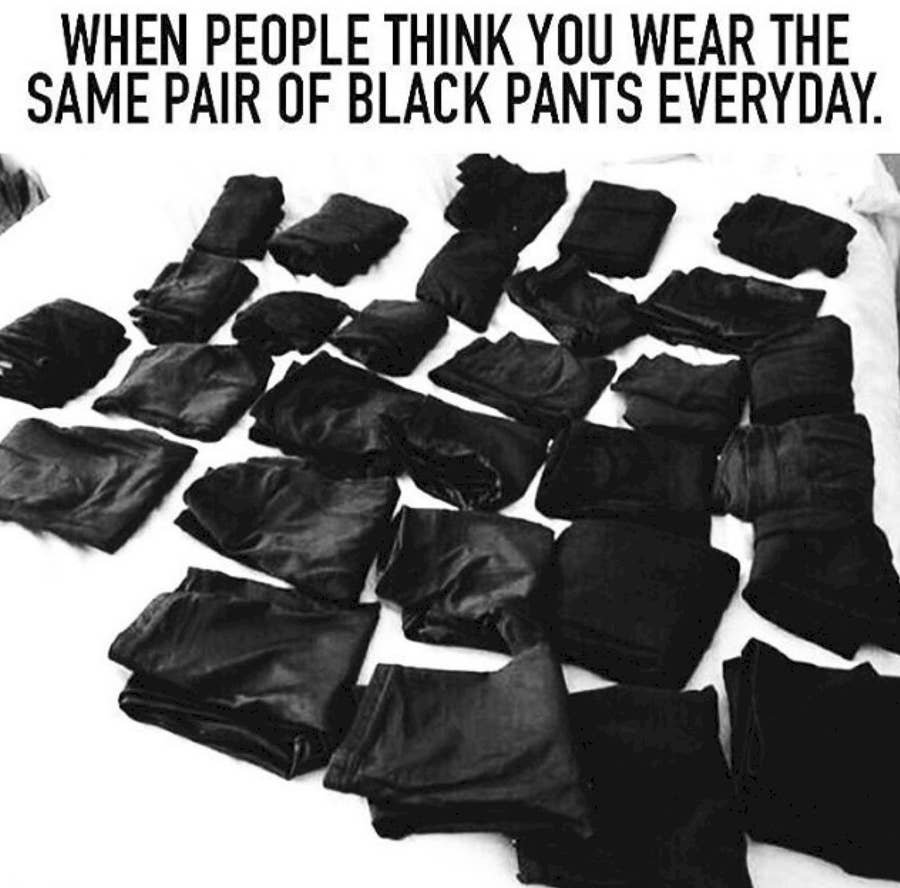17 Memes You Ll Laugh At If You Only Wear Black Clothing