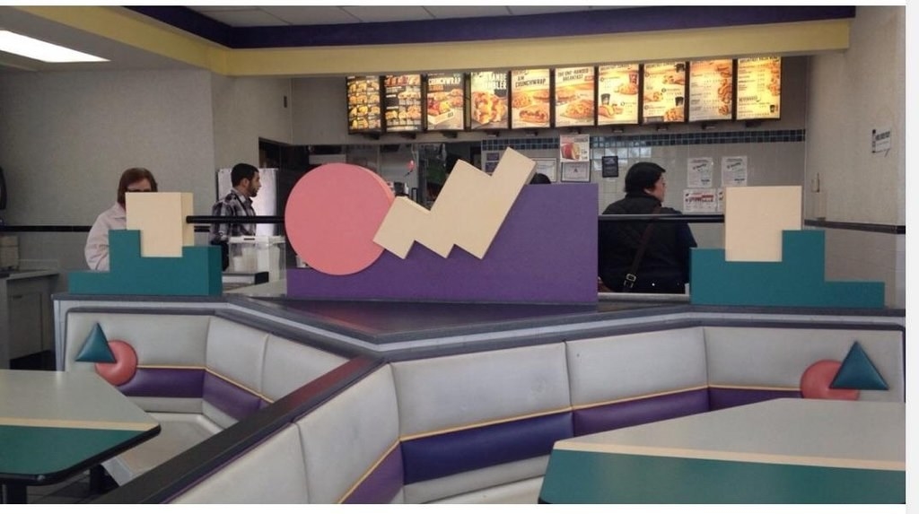 Taco Bell interior