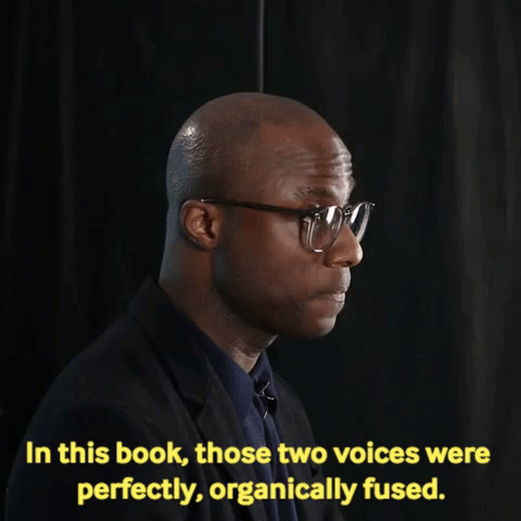 BJ: One, I've been inspired by his work for many, many years – since I was a very young person – and, when I read this book in particular, I saw these two voices that Mr. Baldwin spoke with: one voice that's obsessed with sensuality, romance, interpersonal relationships, and the other voice that's just as obsessed about systemic injustice. In this book, those two voices were perfectly, organically fused.