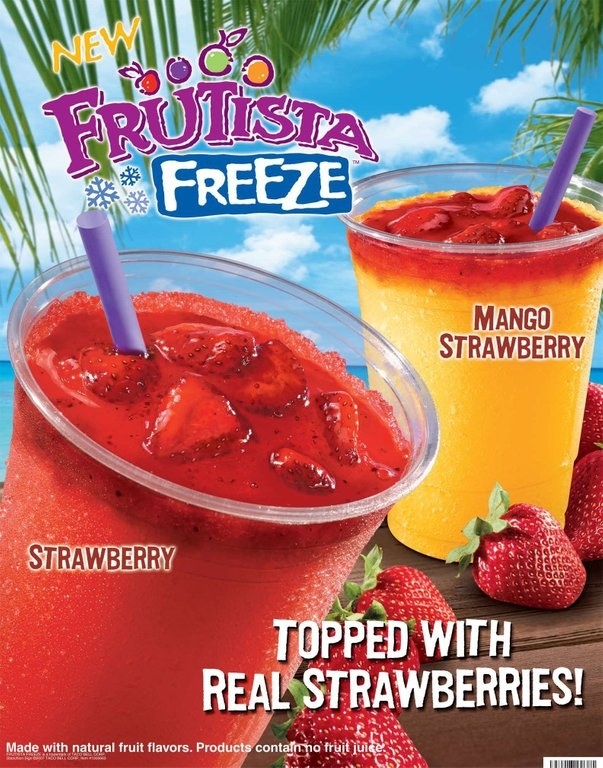 Taco Bell Frutista Freezes