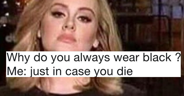 17 Memes You’ll Laugh At If You Only Wear Black Clothing