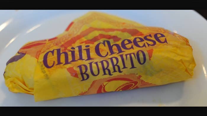 Chili cheese burrito