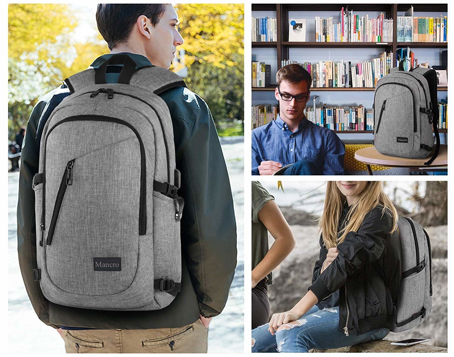 Promising review: "Carried this around the Bahamas. It was splashed by pools and hot tubs. Also carried through the rain in Florida. A drink was also spilled on it. The laptop and tablet inside it were both protected and dry." —Pete RogersGet it from Amazon for $28.99 (available in seven colors).