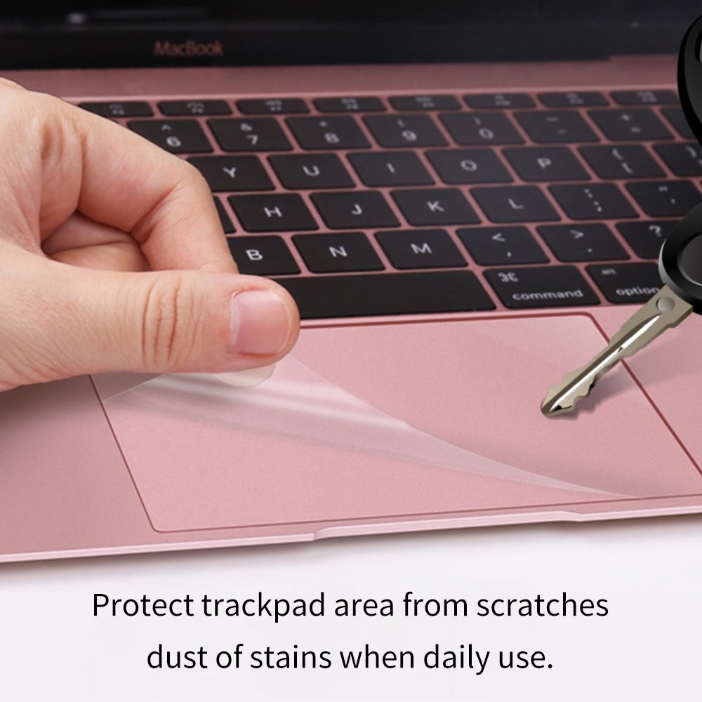 Promising review: "I actually used this product to repair/replace a Samsung Chromebook mouse pad. The clear coat on our pad was chipped off in the middle where we'd used it so much. It worked okay, but really felt yucky. I took a chance on this product that was intended for the MacBook Pro and trimmed it to fit the Chromebook. It worked great and the functionality is 100%. It is so nice to have a fully functioning and smooth trackpad back!" —Susanne M. MillarGet a two-pack from Amazon for $6.99 (available in seven sizes).
