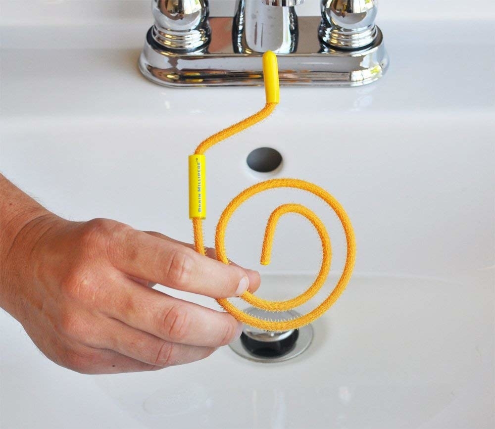 Exquisite sewer Flexible Snake Drain Millipede Hair Clog Tool for Drain Cleaning 