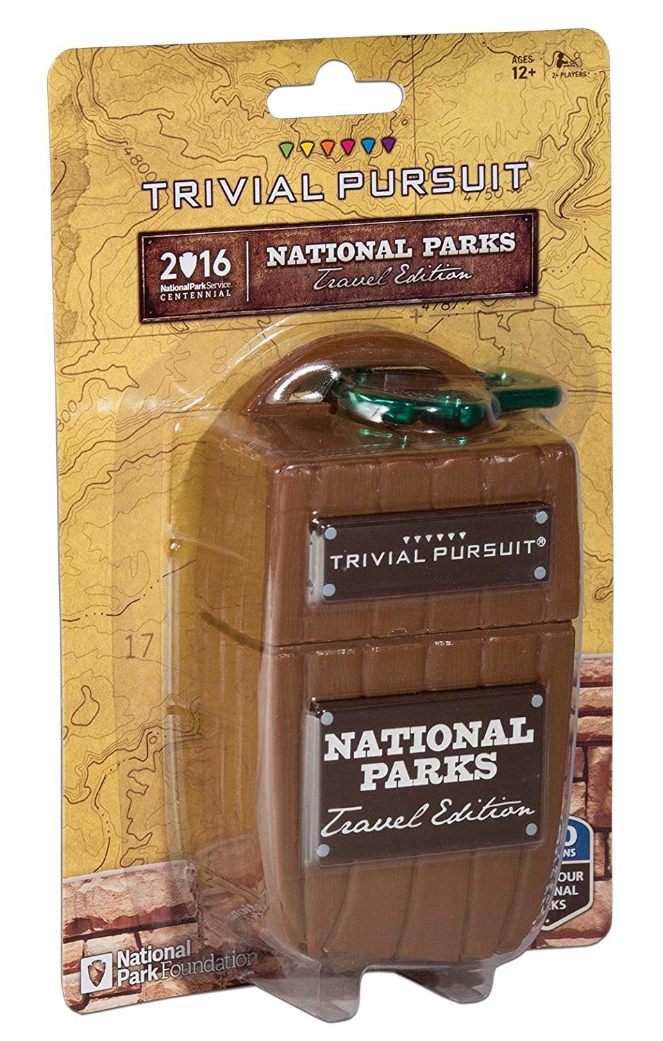 Promising review: "If you like the outdoors and the national parks you'll love this game! I attach it to my backpack and take it on family adventures when larger board games are too cumbersome to bring with us!" —John PeacockGet it from Amazon for $19.99.
