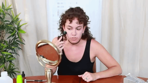 Check out two BuzzFeeders' video that documents their experience with microneedling for acne scars.You might have seen a Kardashian or two getting a professional microneedling treatment, but those are expensive and it's actually super easy to do at home. All you need is a derma roller ($20 on Amazon), which is a product that uses super tiny needles to penetrate only the top layer of your skin. The teeny needles promote collagen production, which can help with skin texture, reduce blemishes, and heal acne scars — even the deep indents that cystic acne can leave. The derma roller works well on its own, but if you want to really maximize its effectiveness it can be combined with a hydrating serum ($11 on Amazon) that contains Manuka honey and hyaluronic acid to penetrate deeper into the skin with the help of the microneedles.