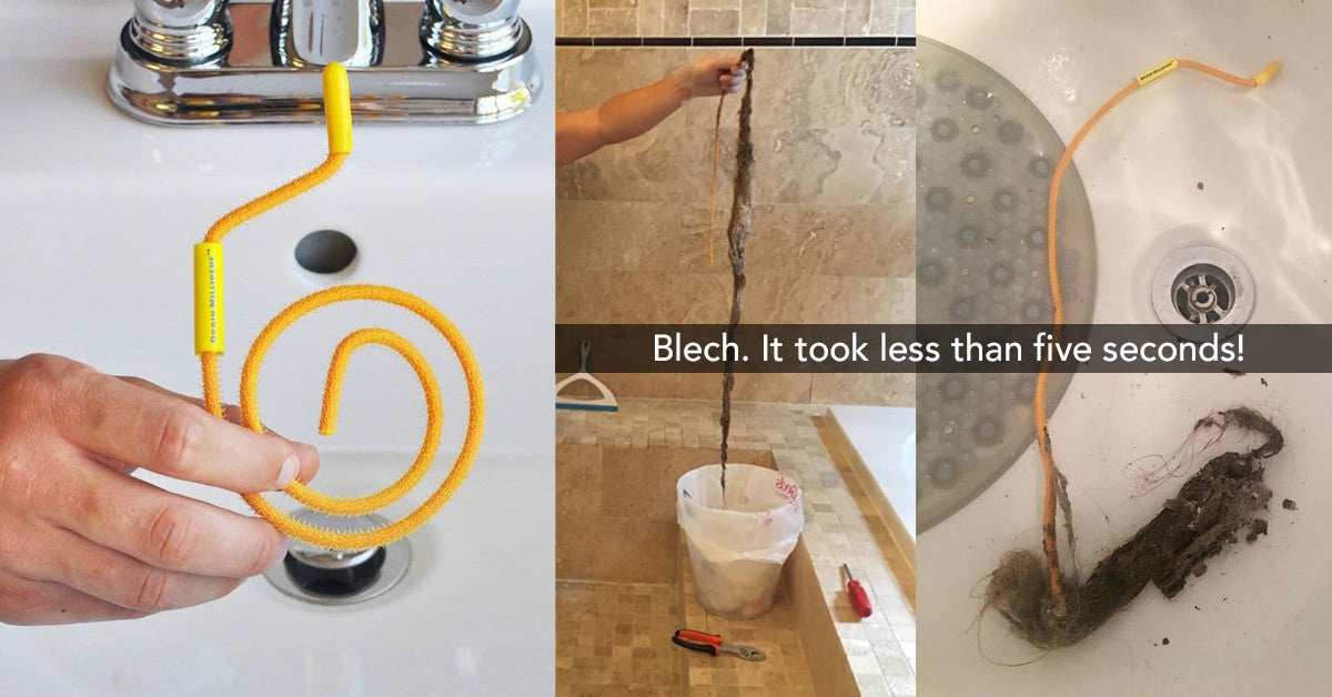 Hundreds Of People Love This Drain Snake, And The After Photos