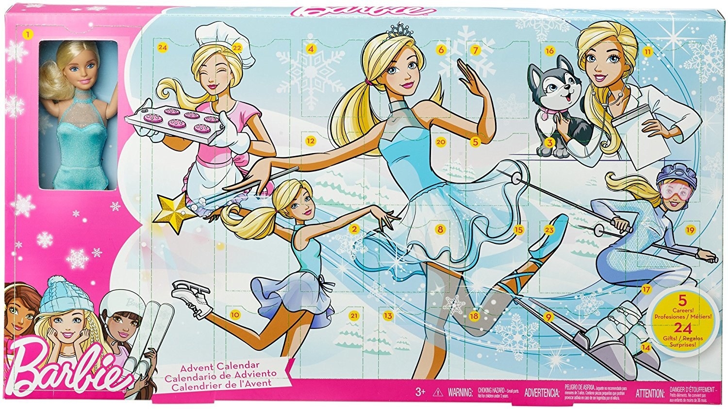 Promising review: "I cannot say enough good things about this calendar! My six-year-old really wanted an advent calendar and I assumed chocolate. Nope! She wanted some kind of toy or activity. I searched and found this one. It was a very low price for what is given in this package. he would take it up and down and up and down, carrying it everywhere, and she loved everything that came inside each day and could not wait to see what was next. BUY THIS! Super worth it. Now to find something equally as great for next year." –Tracie BjoinGet it from Amazon for $42.