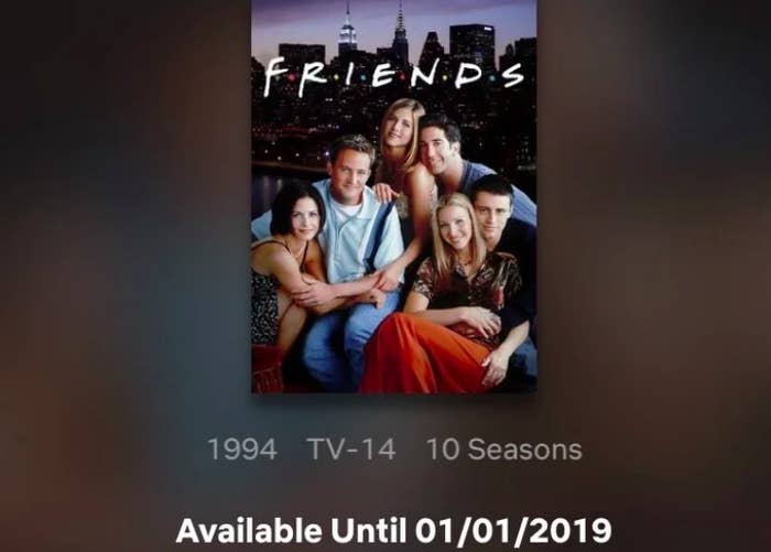 Friends May Be Leaving Netflix for WarnerMedia's New Streaming Service