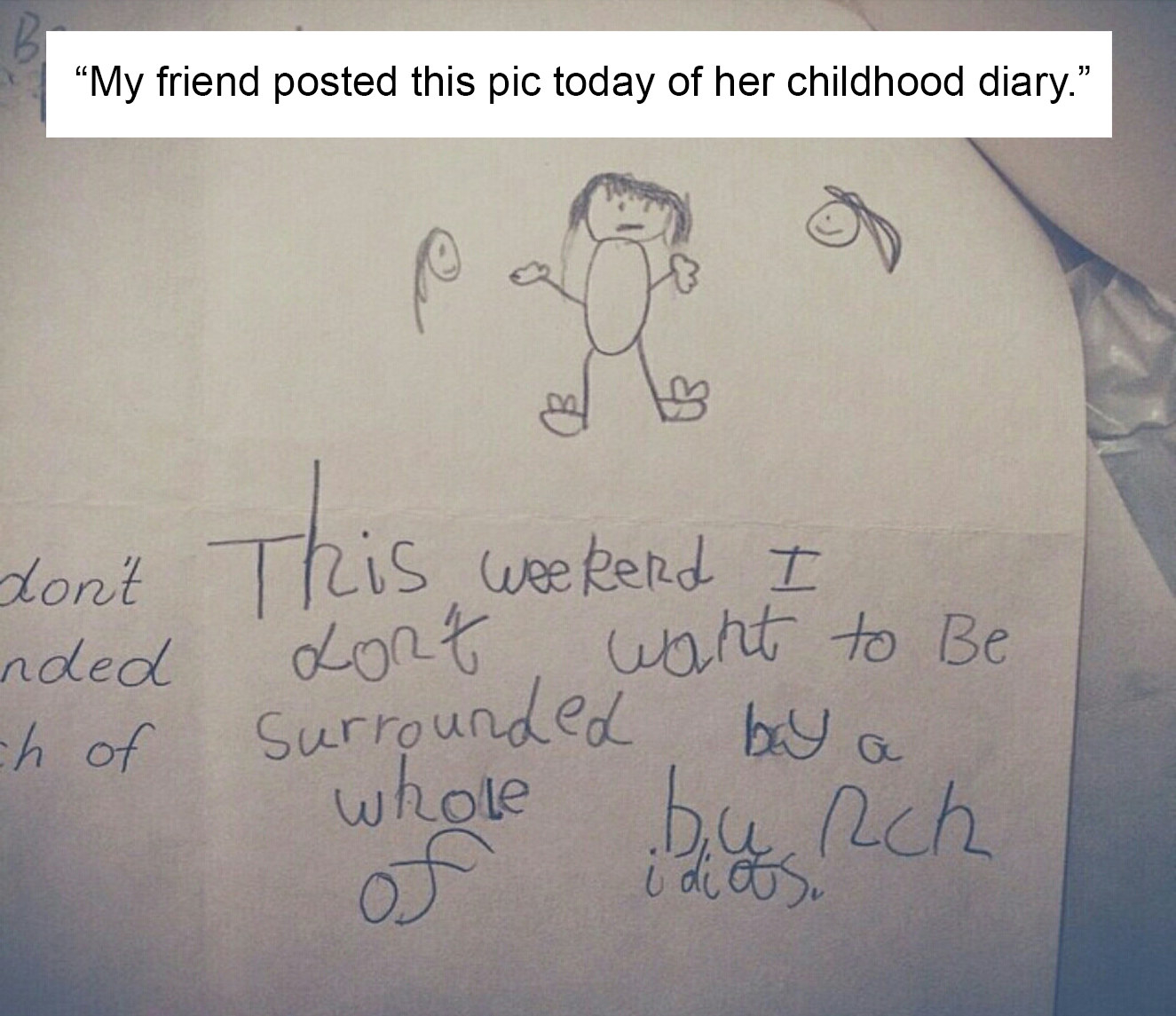 17 Kids' Diary Entries That Are Actually Really Hilarious