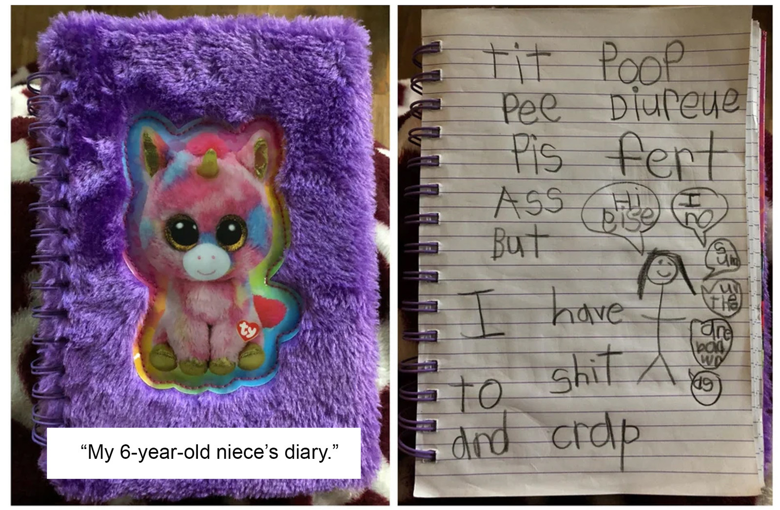 17 Kids' Diary Entries That Are Actually Really Hilarious