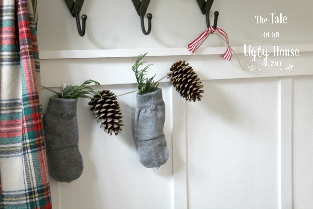 Fill them with evergreen sprigs, chocolates, or little notes! Learn more here.