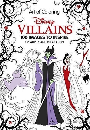 disney adults coloring book cover