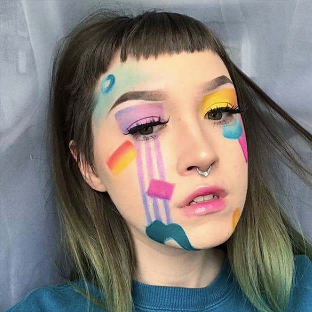 11 Makeup Artists With Artistic And Colorful Looks