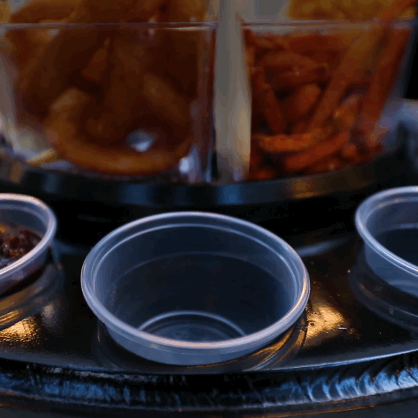 Just a few tasty examples: pineapple habanero, banana ketchup, Tabasco cream, and horseradish BBQ.