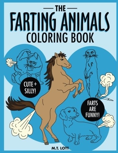 Seu amigo secreto é uma pessoa com um bom humor invejável? Então ele vai adorar colorir animais fofinhos enquanto estão PEIDANDO!