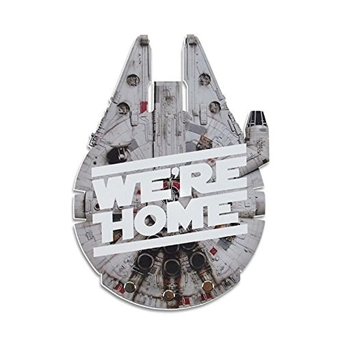 Nada combina mais com um porta chaves do que a frase de Han Solo para o Chewie: "Estamos em casa" ao chegar em sua nave.