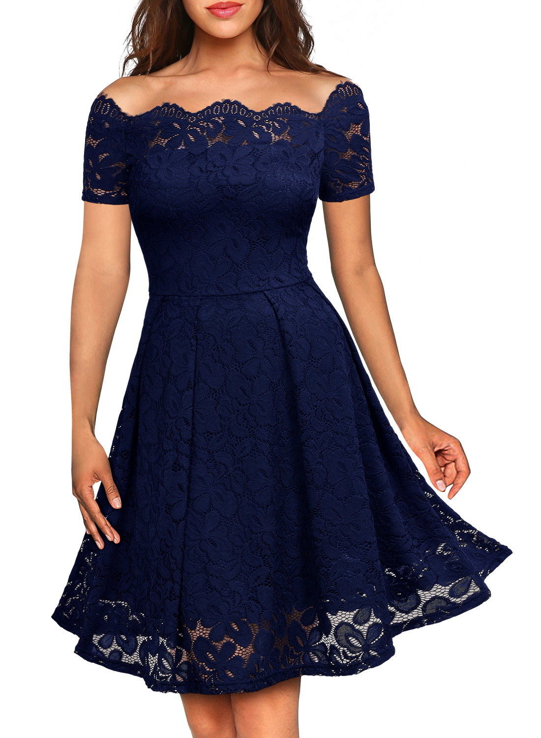 Promising review: "This dress I stunning! I absolutely love it! I feel so classy and sexy in it, and my husband loves me in it too. It fits perfect. And at less than $40 it's an amazing value! Color is even prettier than it is on my phone!" Get it from Walmart for $36.99 (available in sizes XS-XXL).