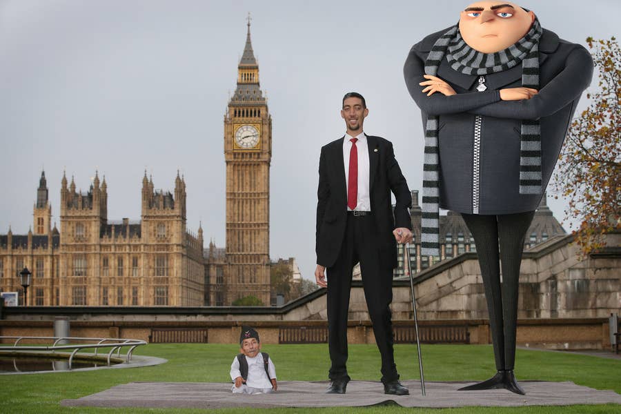 Gru From Despicable Me Is 14 Feet Tall I Kid You Not Gru From Despicable Me Is 14 Feet Tall I Kid You Not