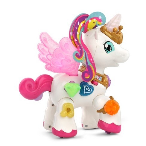 An enchanted colorful adventure awaits your little one with this cheerful Starshine the Bright Lights Unicorn Vtech toy. It includes lights, sounds and charms for a completely whimsical play session for your little unicorn fan. I love that it can be pushed and pulled from adventure to adventure. Starshine the Bright Lights Unicorn retails for under $25 and is available at major retailers like Amazon, Target and Walmart.