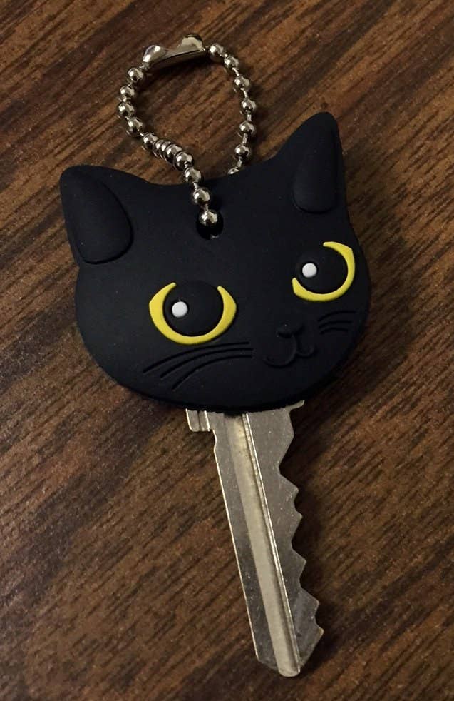 The black cat key holder