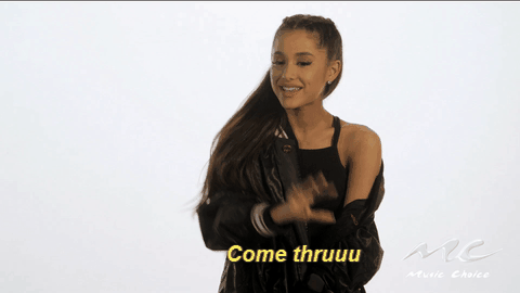 (This means that different versions of the chord progression are either raised or lowered from the original key that Ariana sings it in.)
