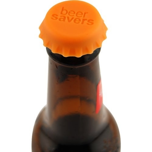 rubber bottle cap on a beer bottle
