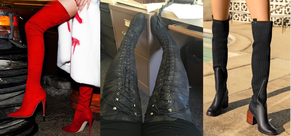 Tj maxx thigh high boots sales