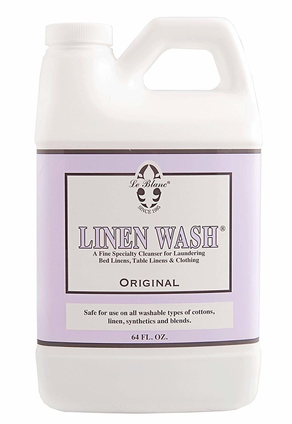 The bottle of the linen wash