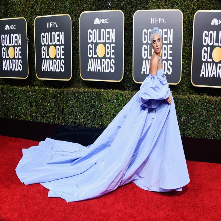 Lady Gaga's First Golden Globes Interview Is Now A Meme