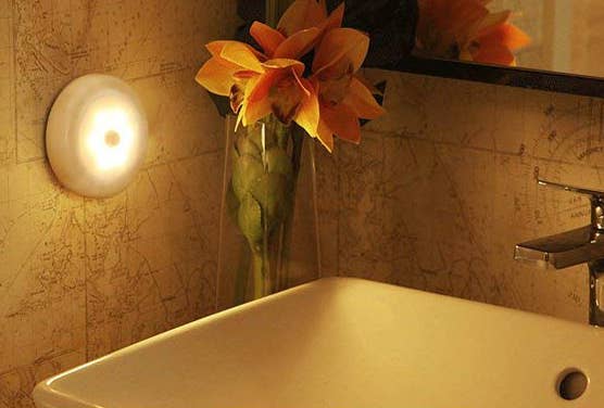 The motion-sensor nighttime  airy  successful  a person's bathroom