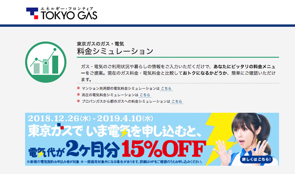 まとめるならどっち 東京電力と東京ガスのプラン比べてみた