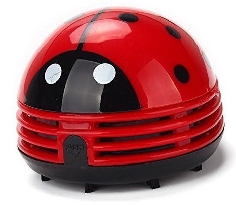 The round, palm-sized vacuum that looks like a ladybug
