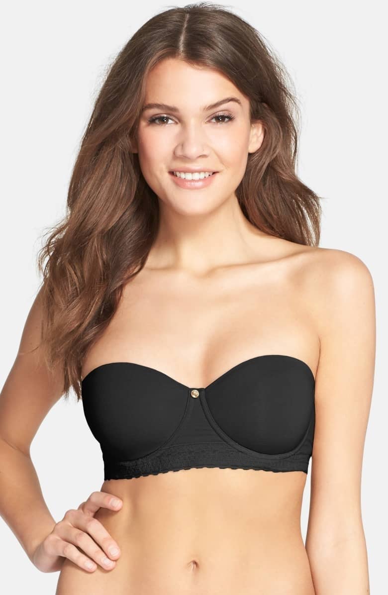 Natori Women's Truly Smooth Smoothing Strapless Contour, Cafe, 38DDD 