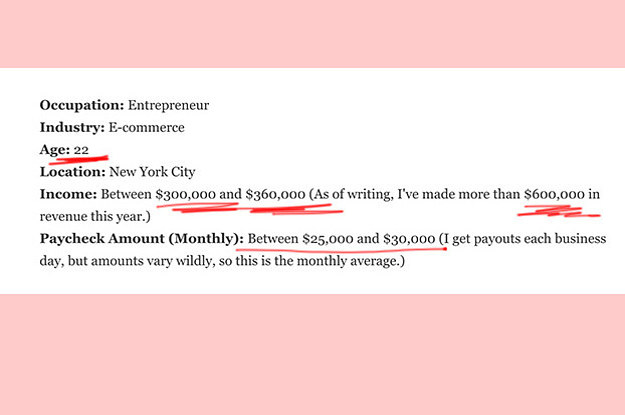 People Have Strong Opinions About This 22 Year Old Casually Making - people have strong!    opinions about this 22 year old casually making 25 000 a month