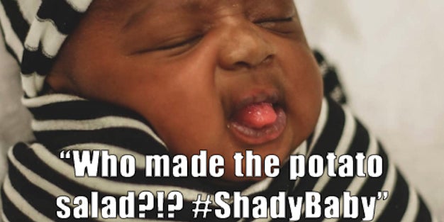 Hey shady baby