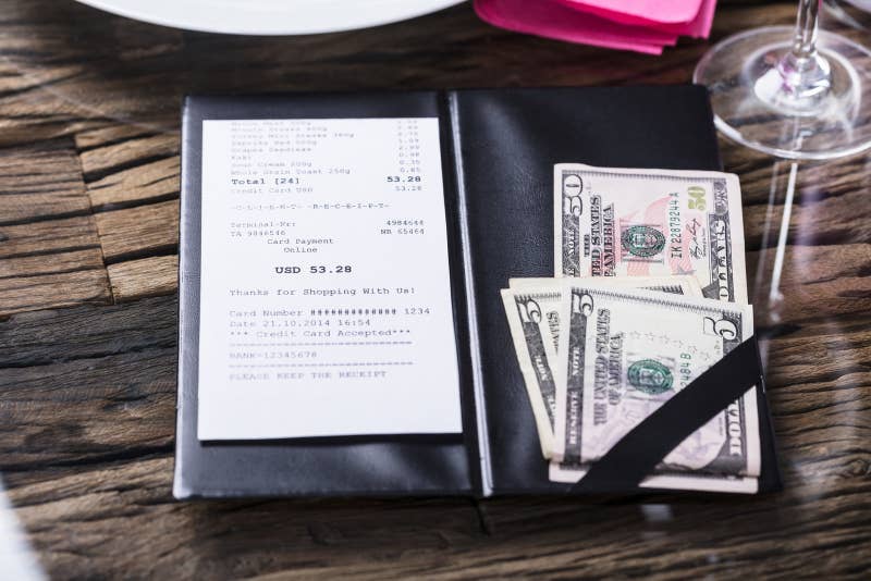 While tipping in some countries like the UK is for when service is really good, and 10% might be more customary, the minimum wage for wait and bar staff in America can be as low as $2.13 an hour, so tips are an important source of income.