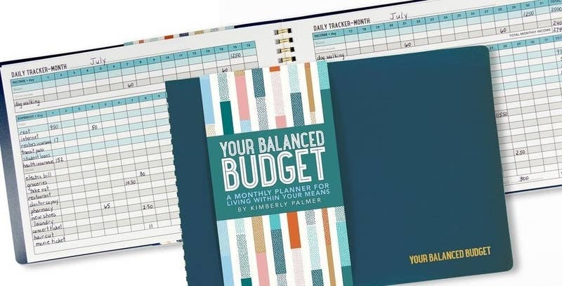 Promising review: "I have tried many different budget books and apps. This was exactly what I was looking for! The biggest benefit was that I could add my own categories for expenses. When budgeting, I don't like to break things down into 20 different categories, I keep them very basic. I appreciate the fact that this allows me to do so. I also like that it is also broken down by days. I'm so relieved to have finally found exactly what I have been looking for." â€”CharlotteGet it from Amazon for $7.83.