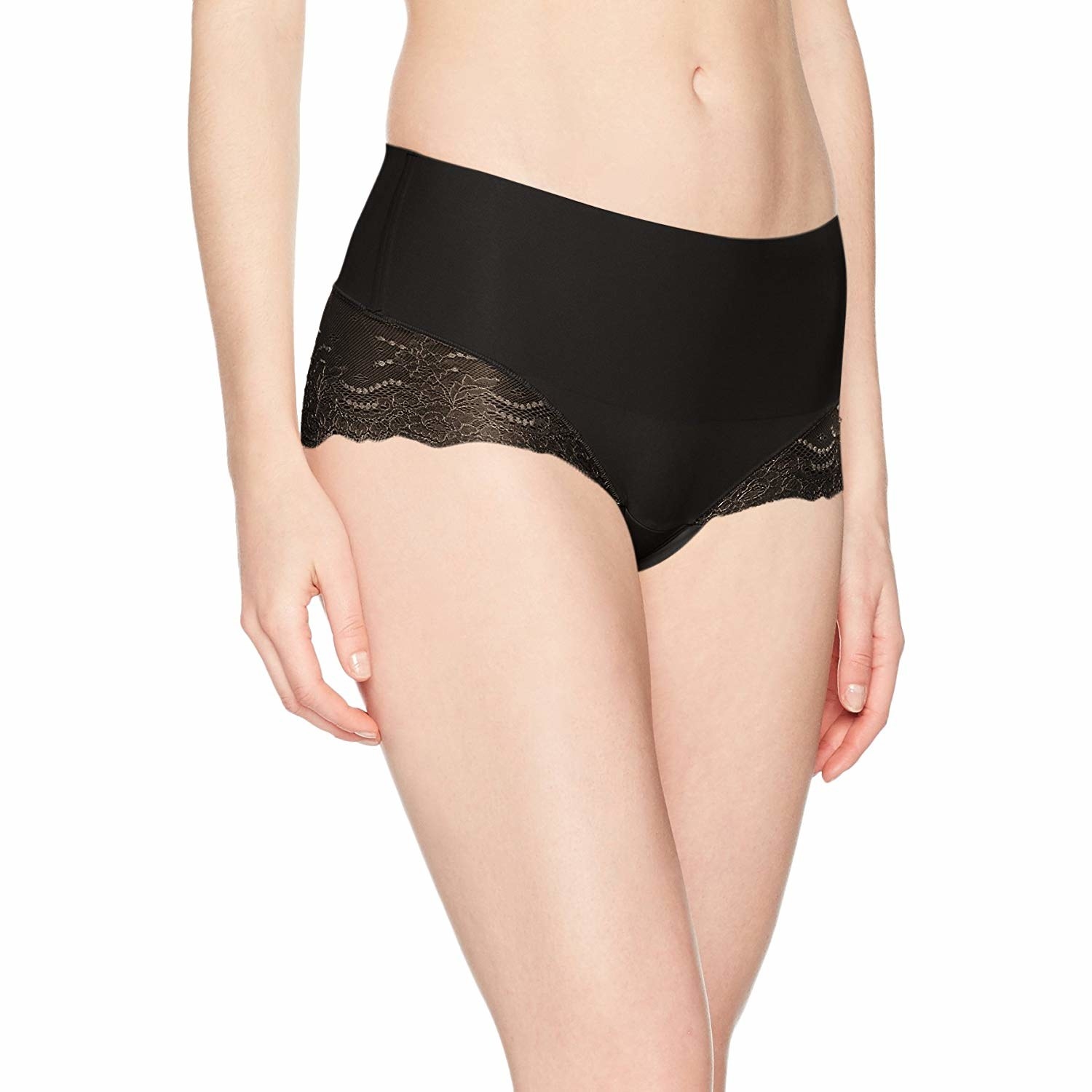 Promising review: "Love these! I was looking for something with mild compression for when I wear super-thin dresses and would like to look smooth all the time. (I have two kids...#sigh). I'm a size 27 in jeans or 6 in dresses most times (rarely, I'll wear a 4 or a 26). In most underwear, I'm a small (VS brand, etc.) but the XS was on super sale so I bought them to try and they work great! They are a little 'tight' but seeing as they're shapewear, it isn't a bad thing. And they still look great with no lumps/bumps, even though I probably should be in the next size up. Hopefully, that helps anyone trying to decide if they can bump up/down a size." —beachie-keenGet it from Amazon for $19.49+ (available in sizes XS-XL and in 15 colors). And if you're looking to totally freshen up all your Sunday undies check out this pack of 10.